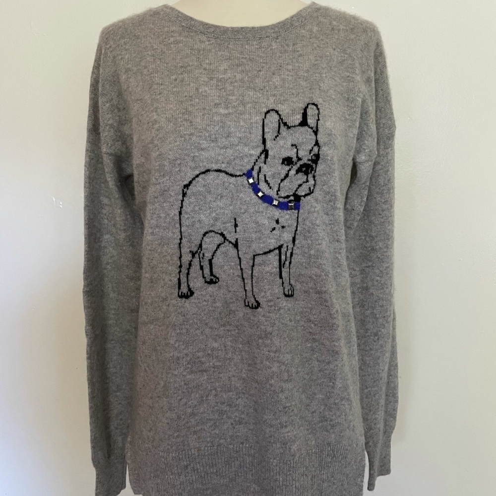 AQUA Cashmere dog sweater size small